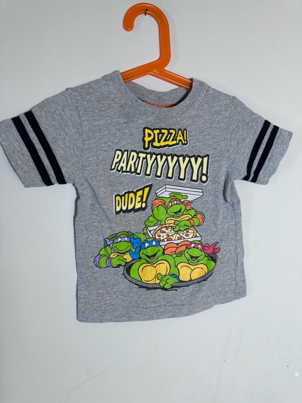 Y2K Nickelodeon Gray Tee Teenage Mutant Ninja Turtles Graphic